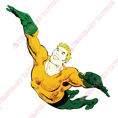 Aquaman Customize Temporary Tattoos Stickers NO.444